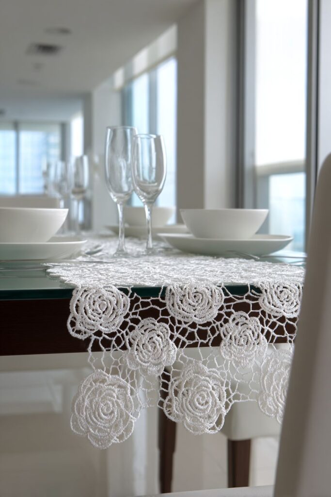 Contemporary Glass Table Elegance