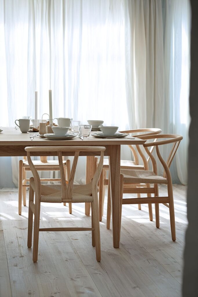 Scandinavian Dinner Table Elegance
