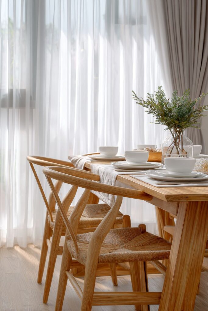 Scandinavian Dinner Table Elegance