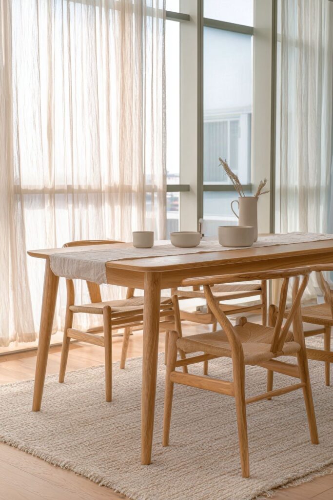 Scandinavian Dinner Table Elegance