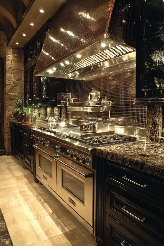 Professional-Grade Luxury Cooking Zone