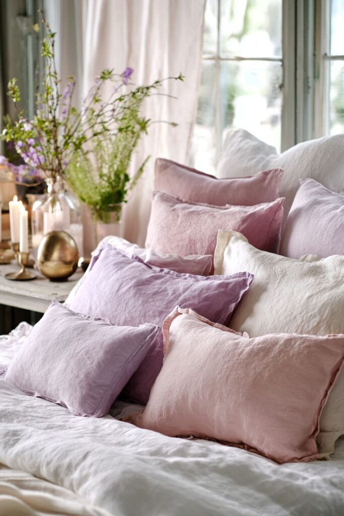 Serene Bedroom Easter Touches