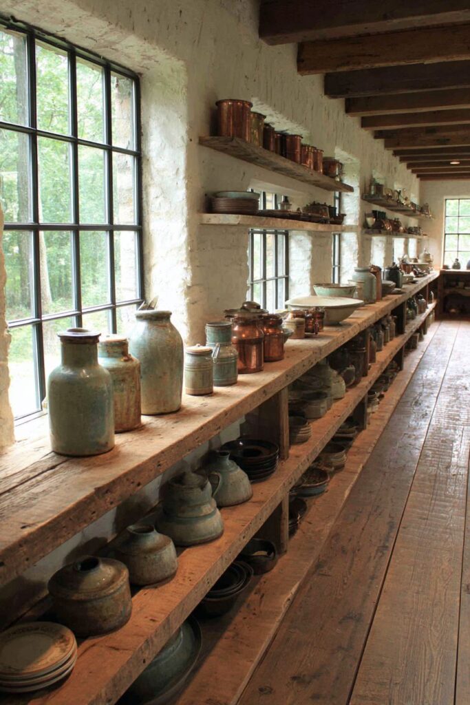 Floor-to-Ceiling Display Storage