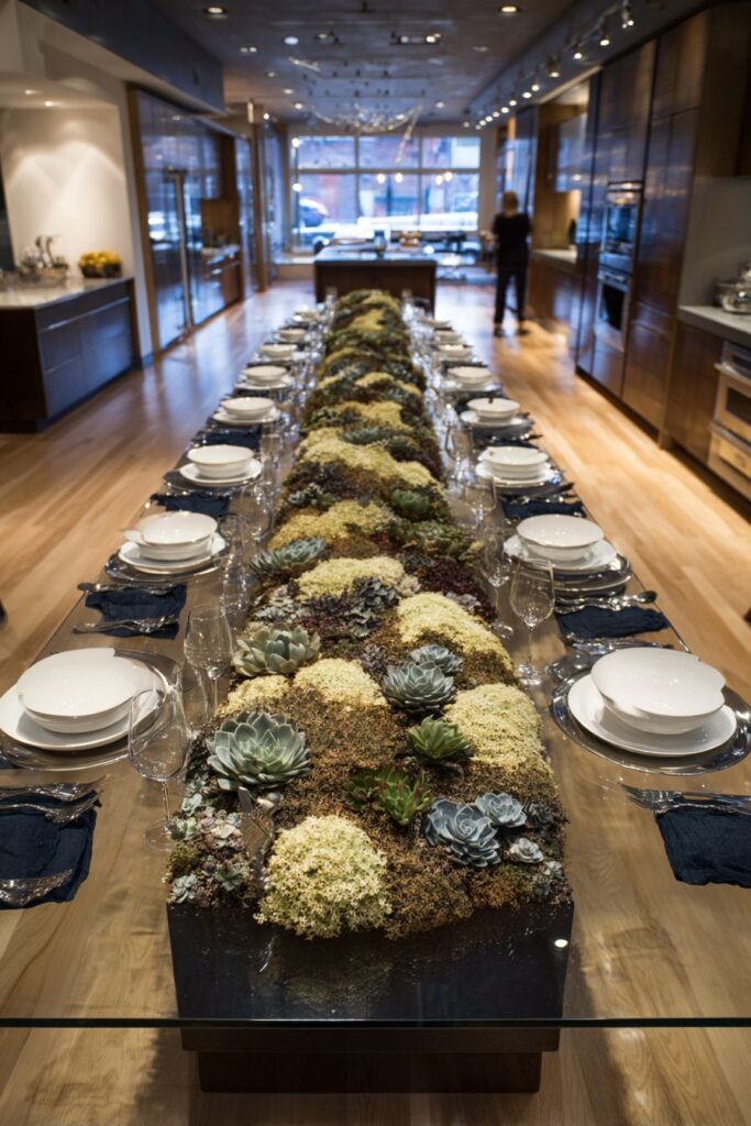 Contemporary Glass and Chrome Elegance