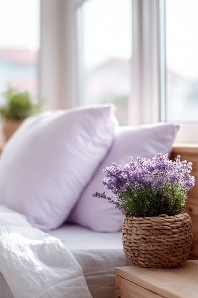 Scandinavian-Inspired Bedroom with Natural Elements