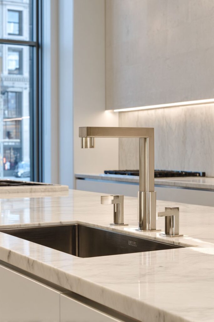 Integrated Marble Workspace Perfection