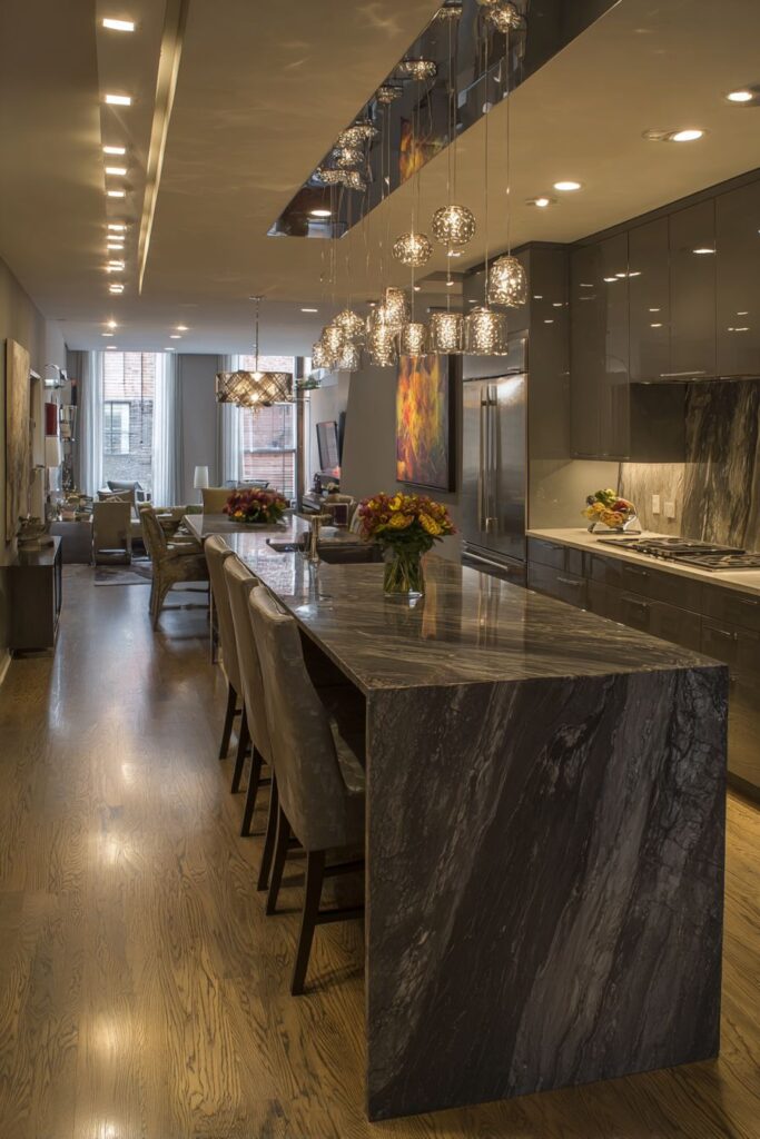 Glass-Front Elegance