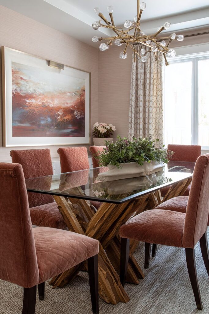 Elegant Glass and Ceramic Sophistication