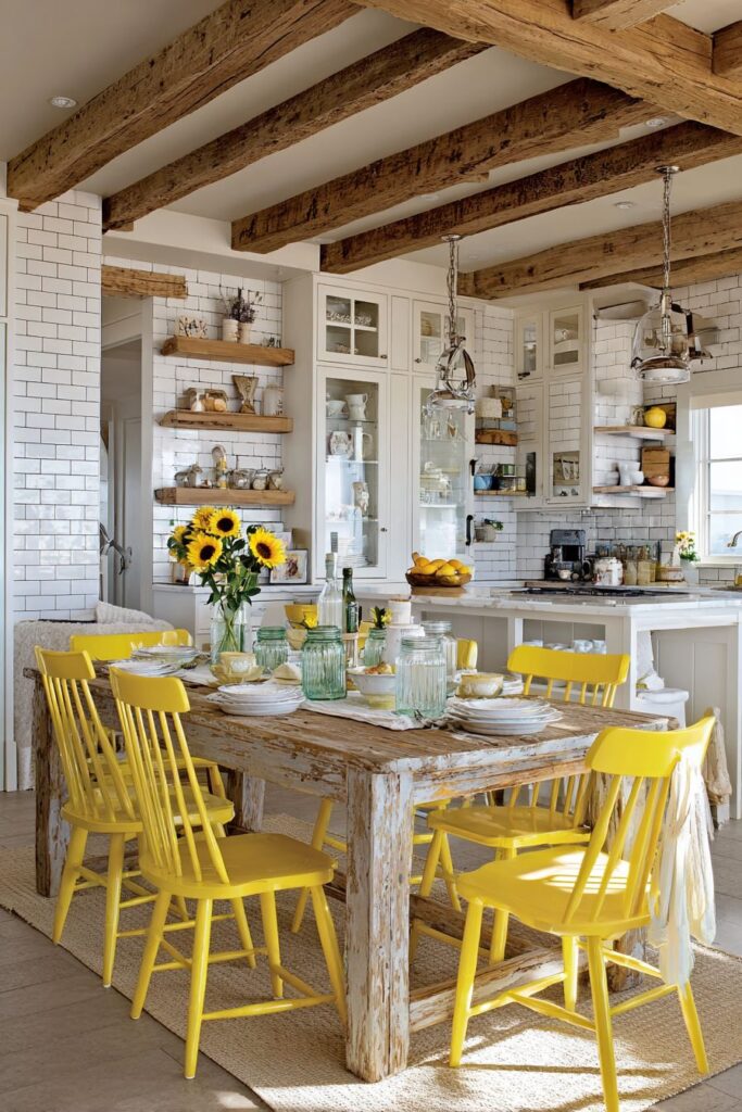 Rustic Farmhouse Yellow Charm