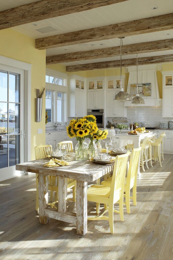 Rustic Farmhouse Yellow Charm
