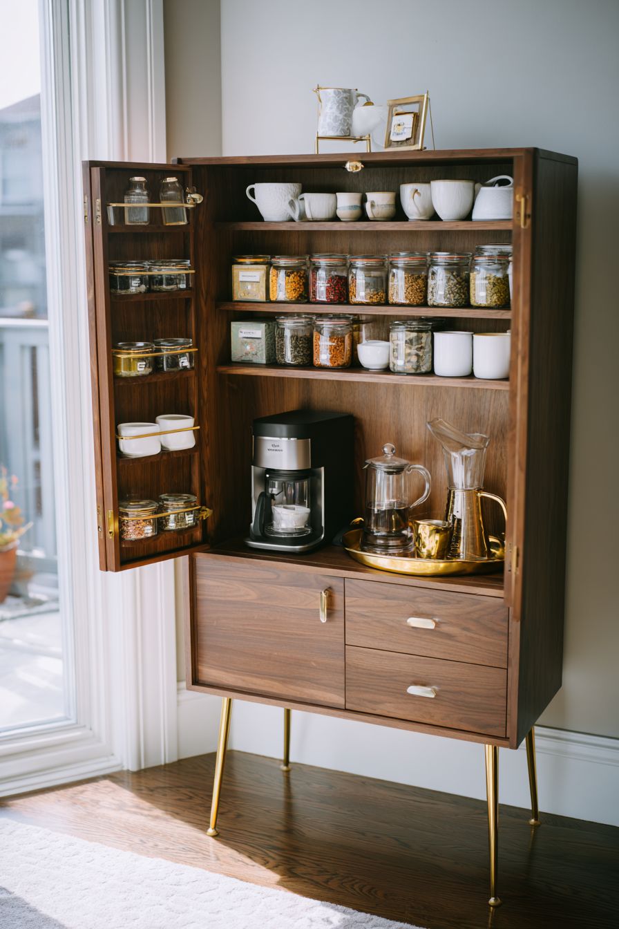 Create a Beverage Station Nearby