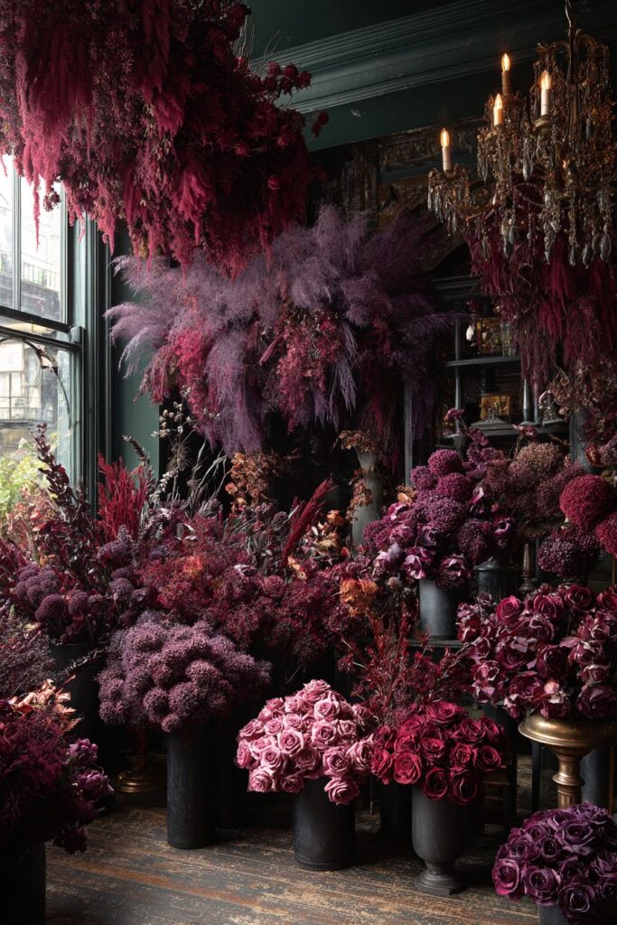 Display Darker Botanicals and Dried Florals