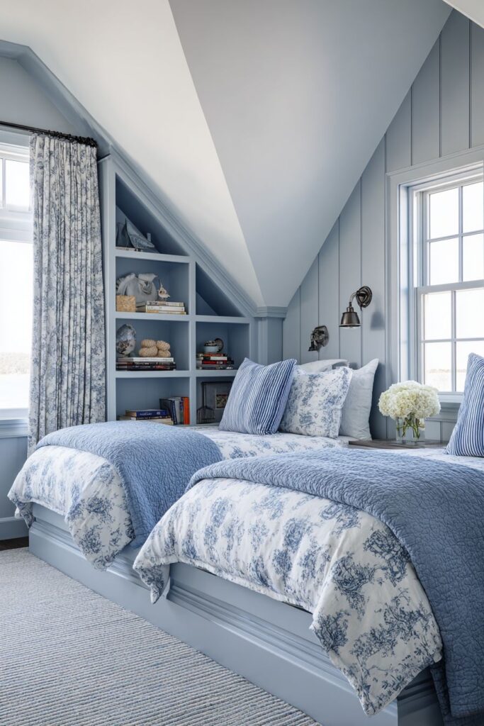 Platform Beds with Integrated Storage Cubbies