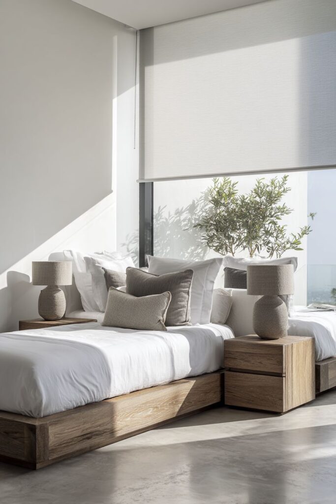 MINIMALIST GUEST BEDROOM RETREAT