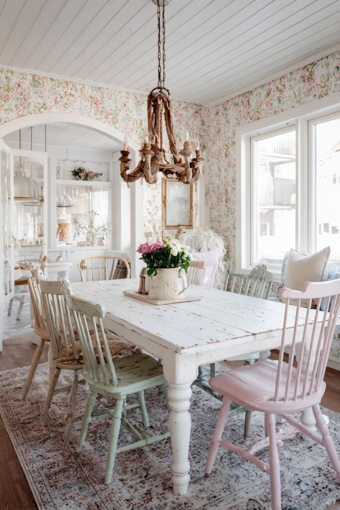 Cozy Cottage Painted White Farmhouse Charm