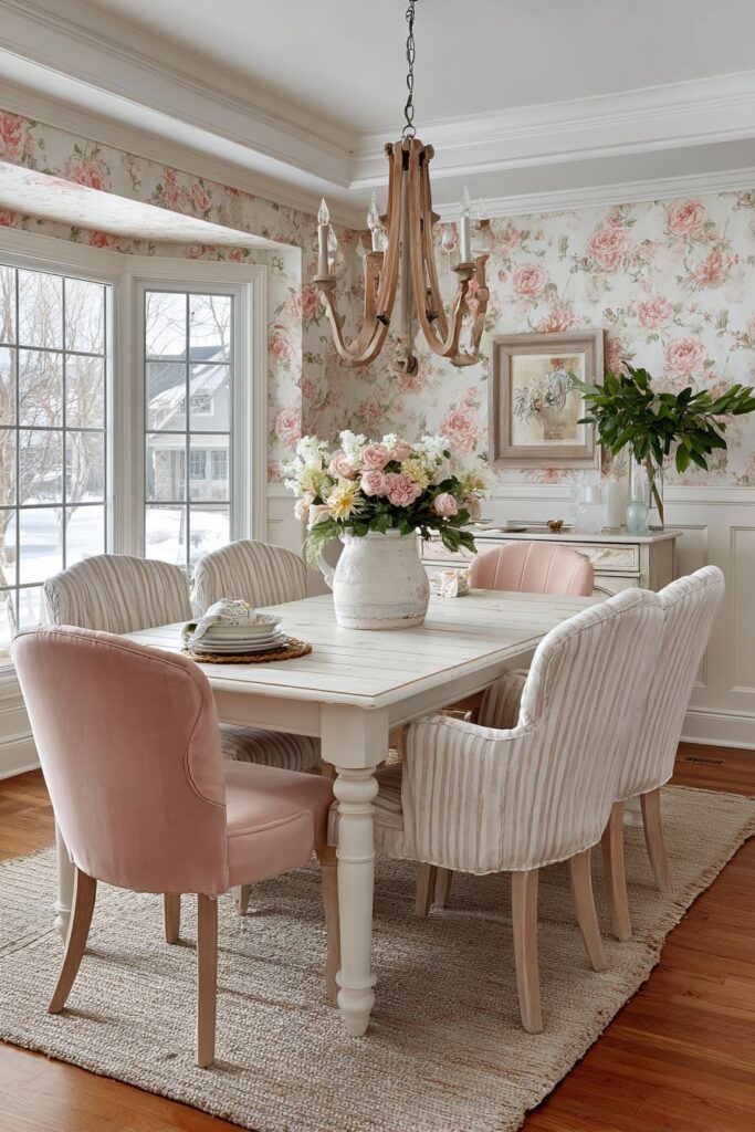 Cozy Cottage Painted White Farmhouse Charm