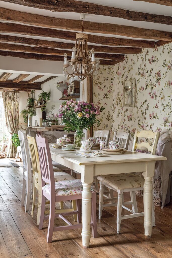 Cozy Cottage Painted White Farmhouse Charm