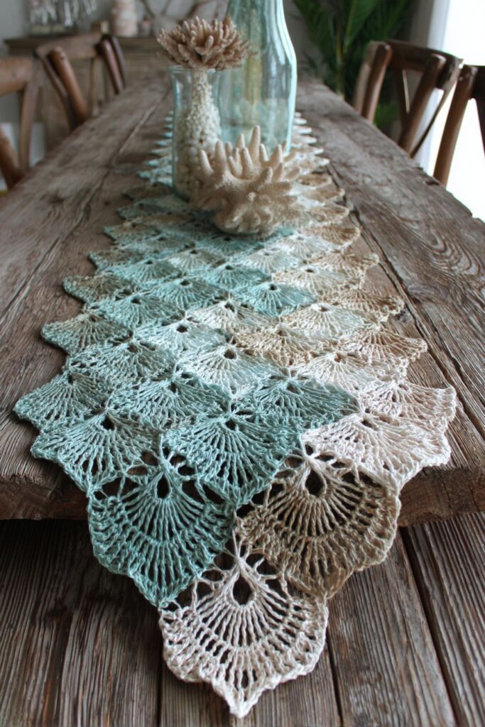 Coastal Shell and Wave Serenity