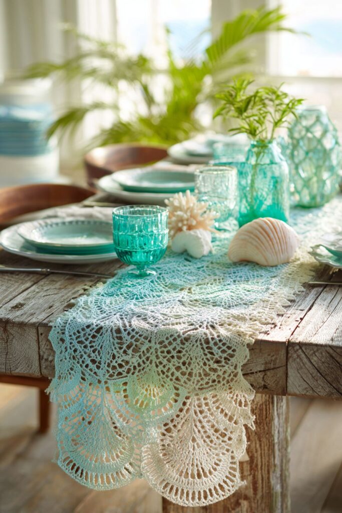 Coastal Shell and Wave Serenity