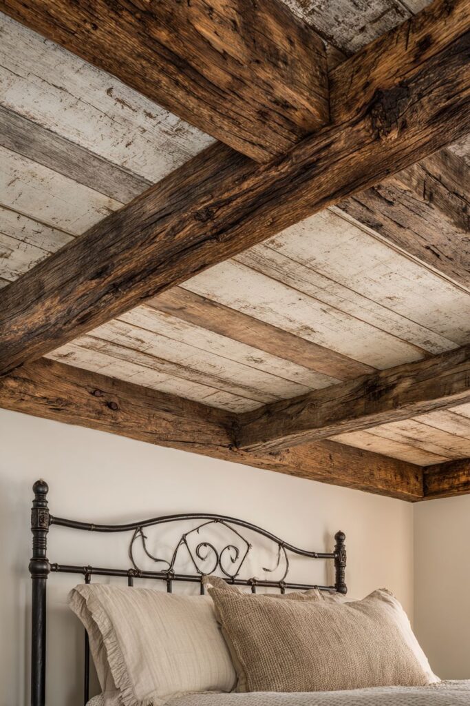 Dramatic Ceiling Beam Architecture