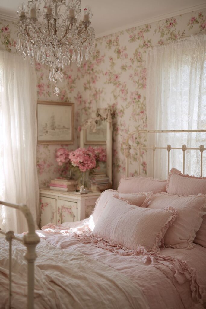 Romantic Vintage-Inspired Bedroom