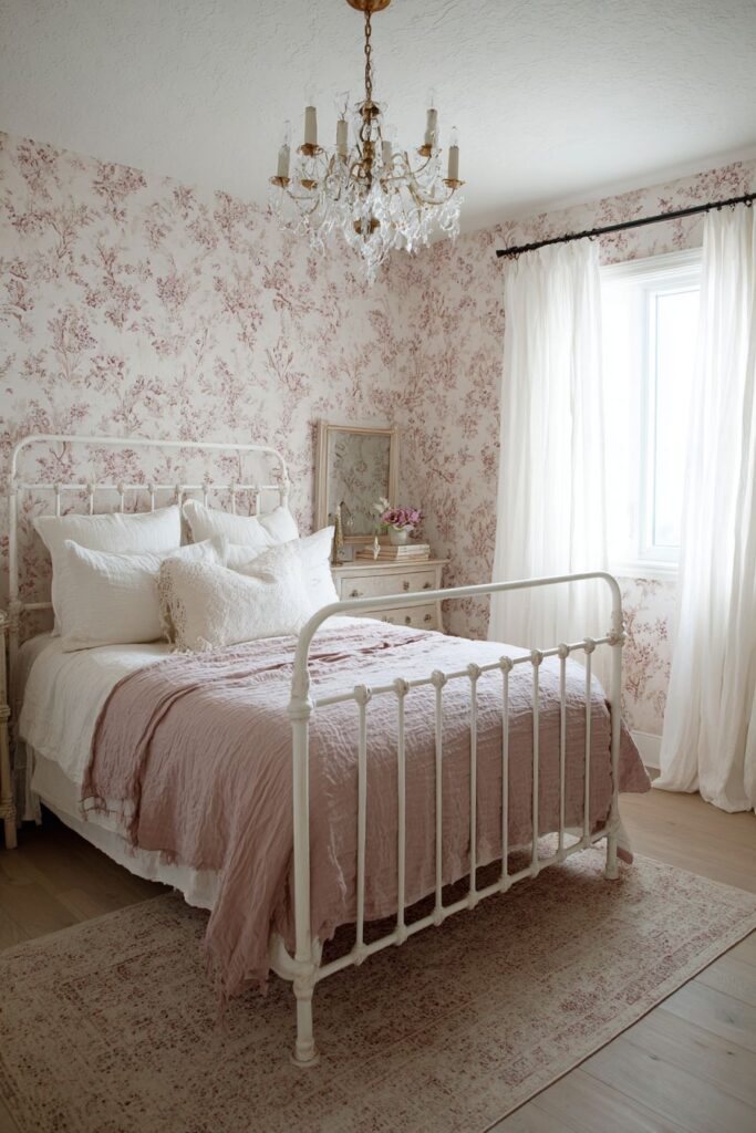 Romantic Vintage-Inspired Bedroom