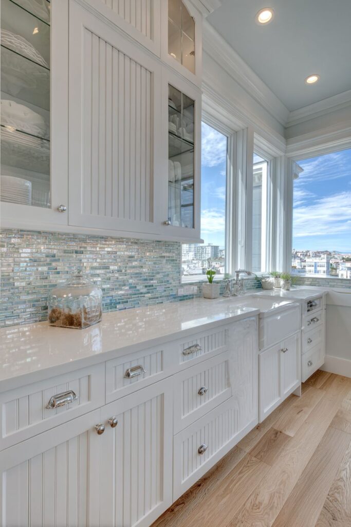 Coastal Glass Mosaic Beauty
