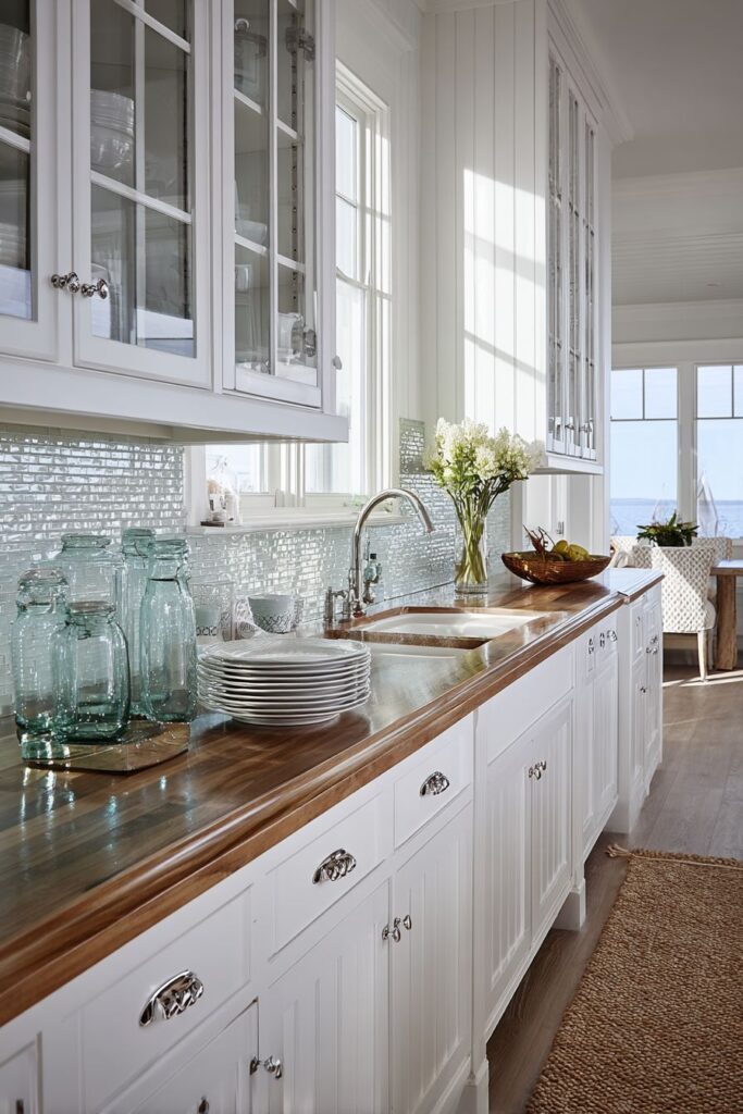 Coastal Glass Mosaic Beauty