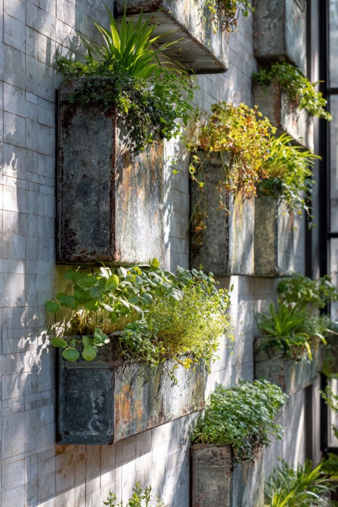 Living Herb Garden Wall System