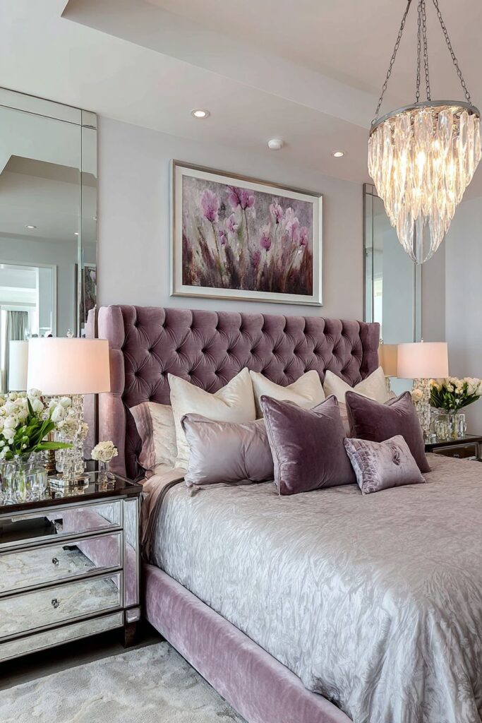 Luxurious Master Suite with Opulent Details