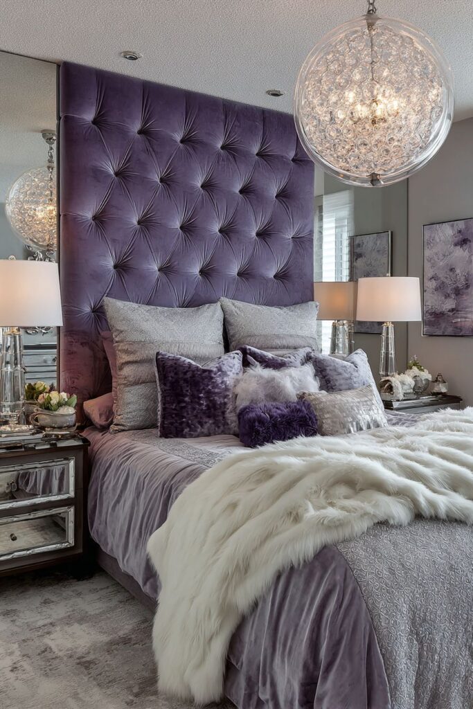 Luxurious Master Suite with Opulent Details