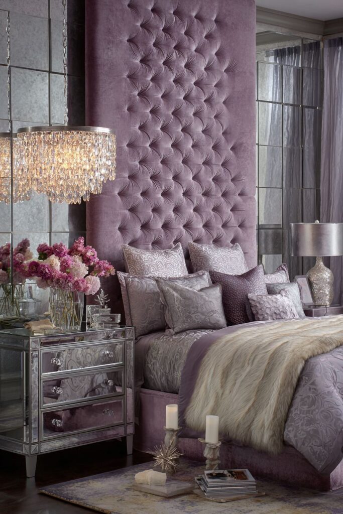 Luxurious Master Suite with Opulent Details