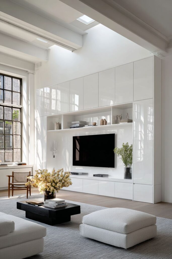 Integrated Entertainment Wall