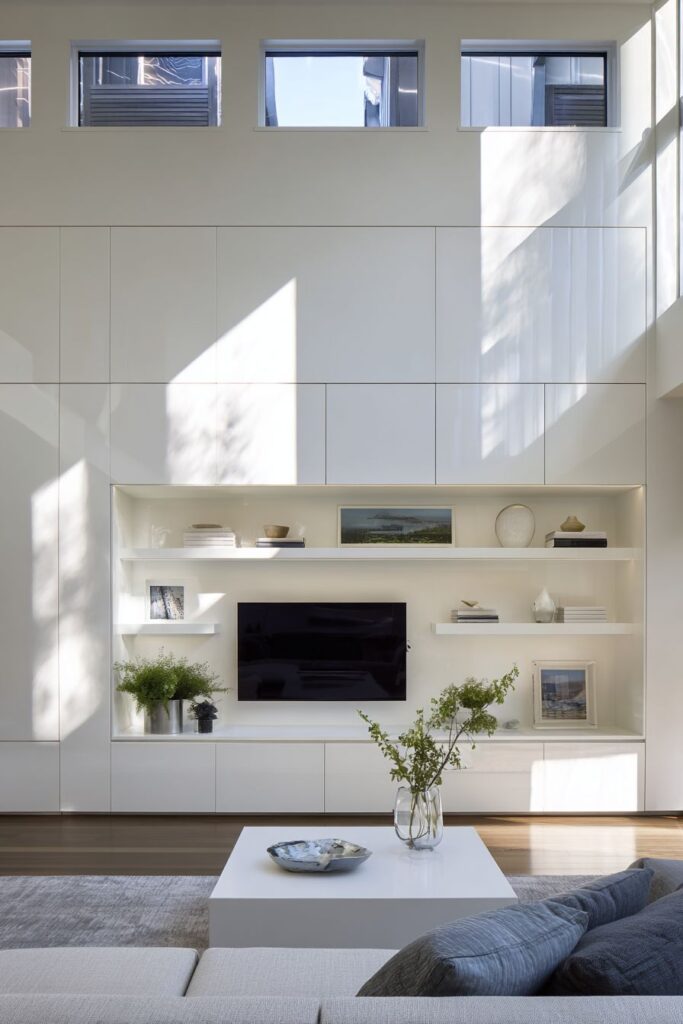 Integrated Entertainment Wall