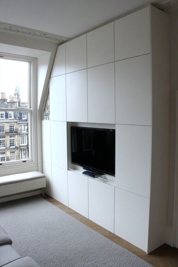 Integrated Entertainment Wall