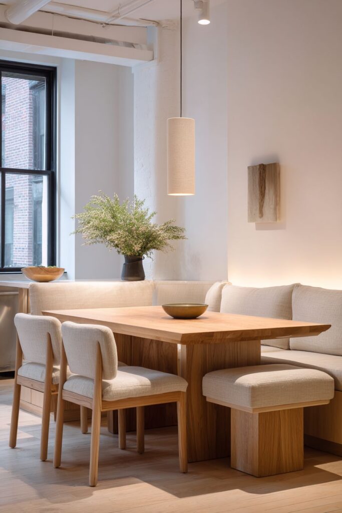 Built-in Breakfast Nook Intimacy