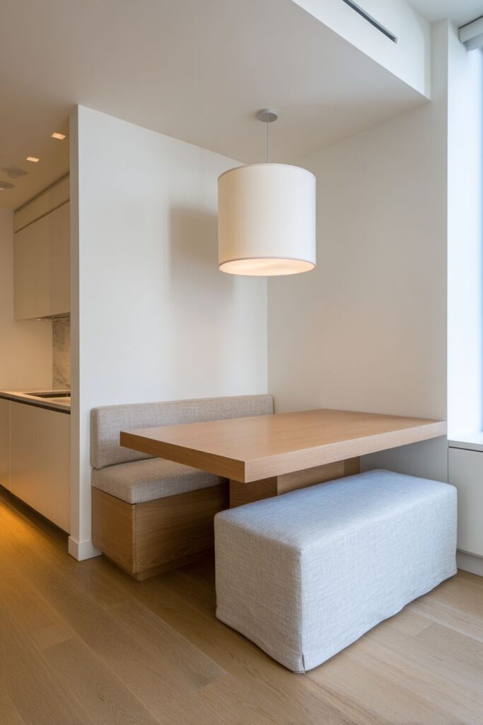 Built-in Breakfast Nook Intimacy