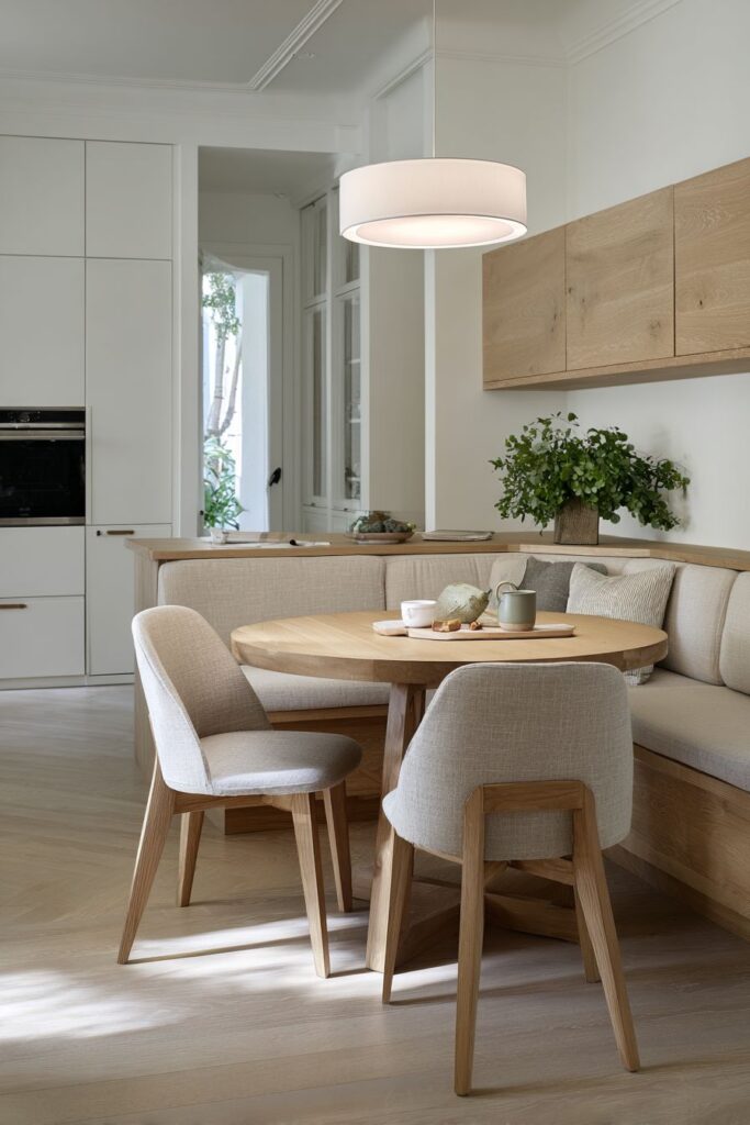 Built-in Breakfast Nook Intimacy