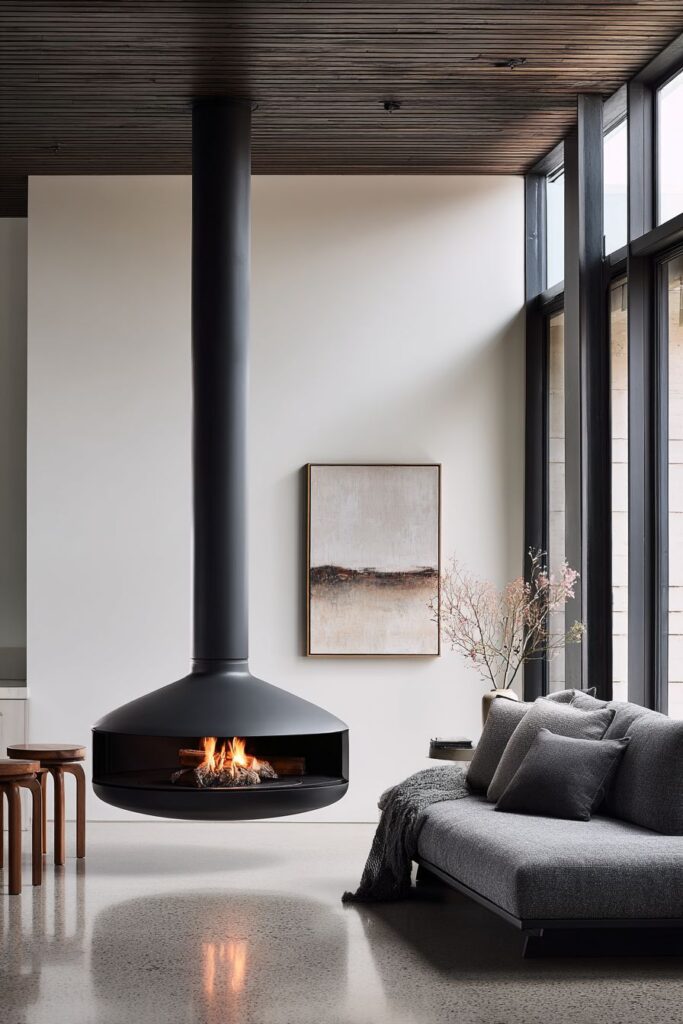 Suspended Focal Points and Architectural Drama