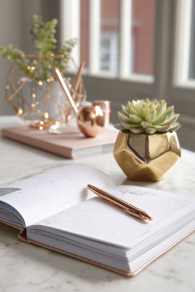 Motivational Home Office Fresh Start