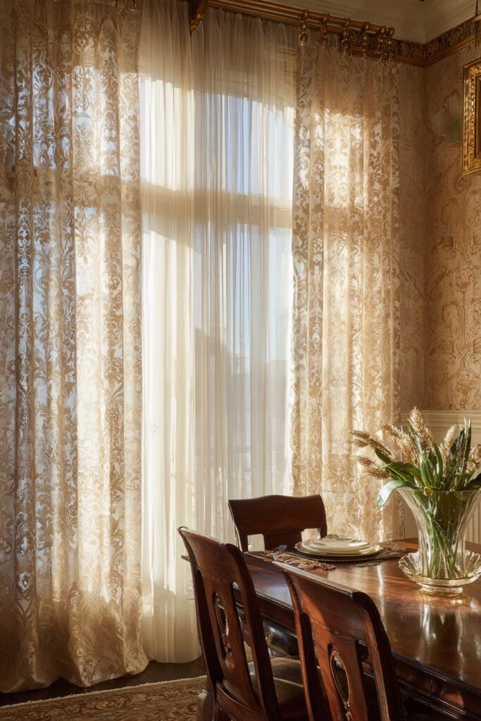 Sophisticated Window Treatment Design