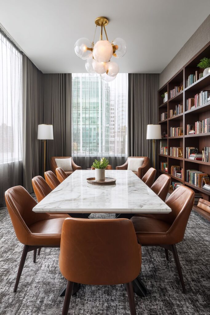 Upscale Mid-Century Modern Sophistication