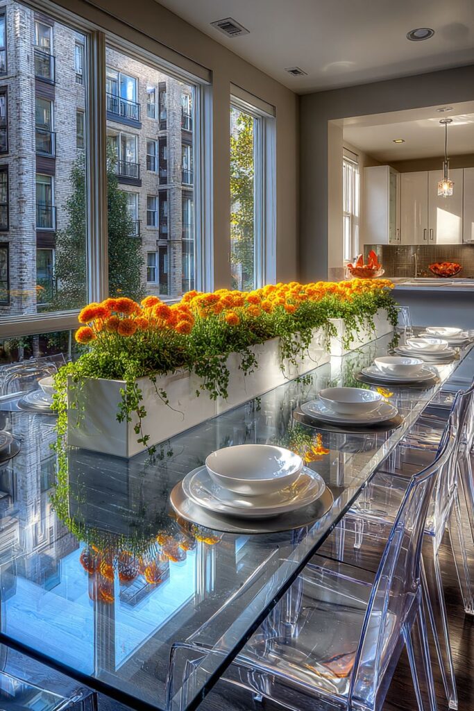 Contemporary Glass and Metal Sophistication