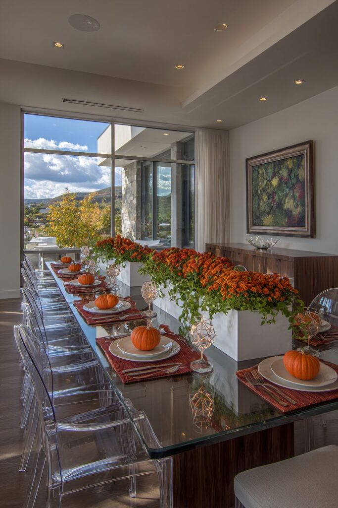 Contemporary Glass and Metal Sophistication