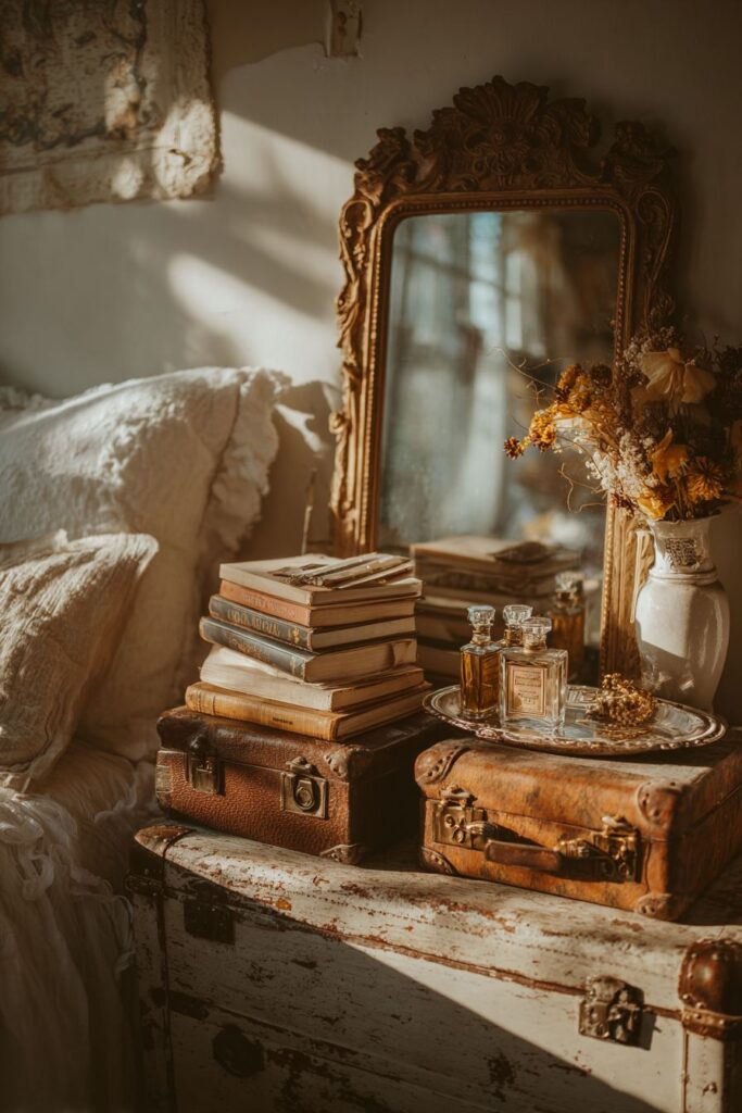 Add Vintage Accessories and Heirloom Pieces