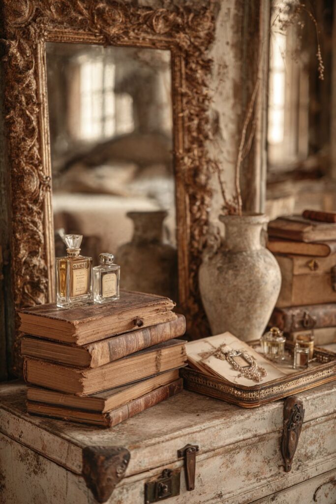 Add Vintage Accessories and Heirloom Pieces