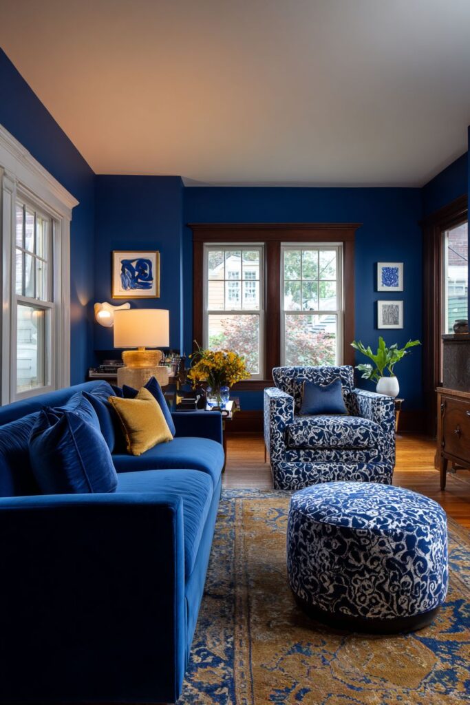 Eclectic Expression: Sapphire Blue Collected Character