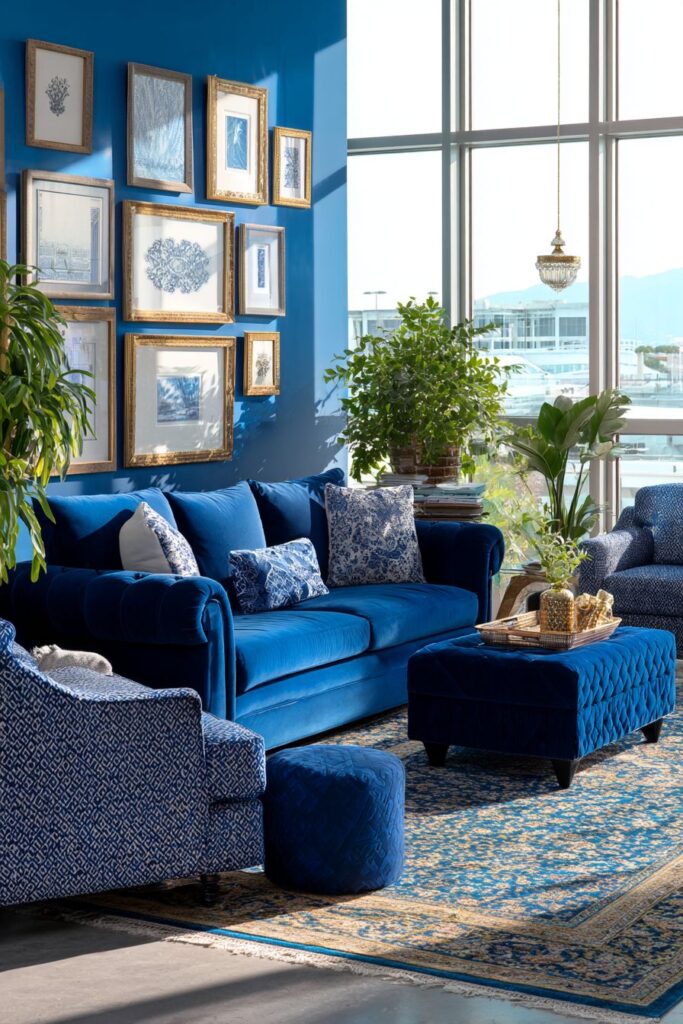 Eclectic Expression: Sapphire Blue Collected Character