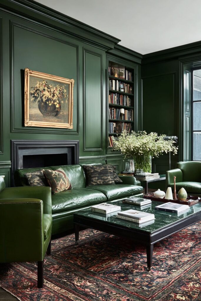 Maximalist Emerald Botanical Fantasy