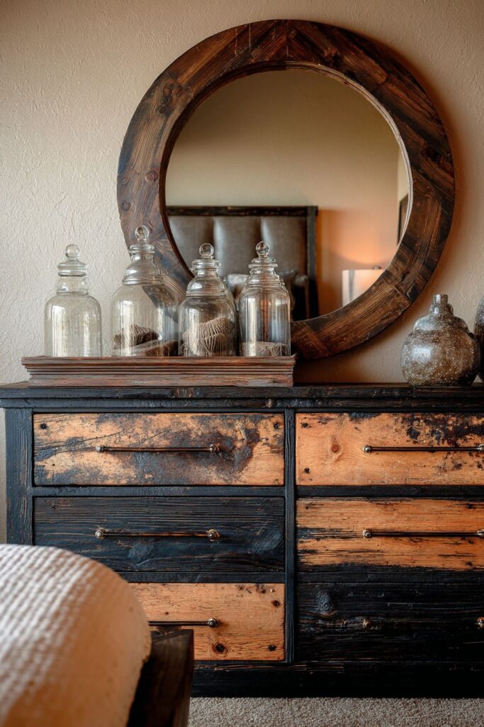 Vanity Area with Vintage Character